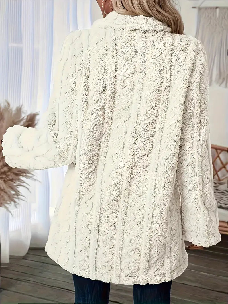 Seraphina I Manteau d'hiver texturé