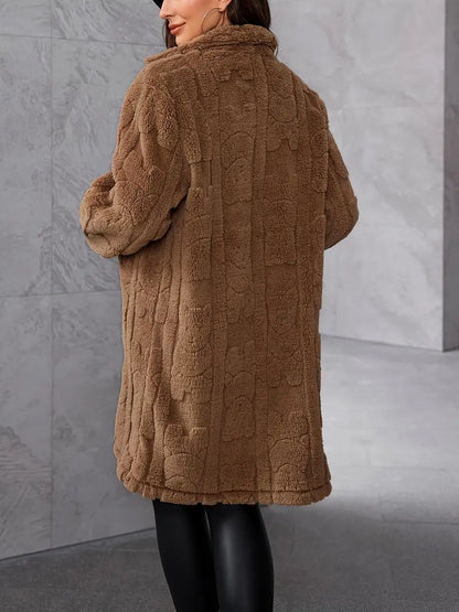 Seraphina I Manteau d'hiver texturé